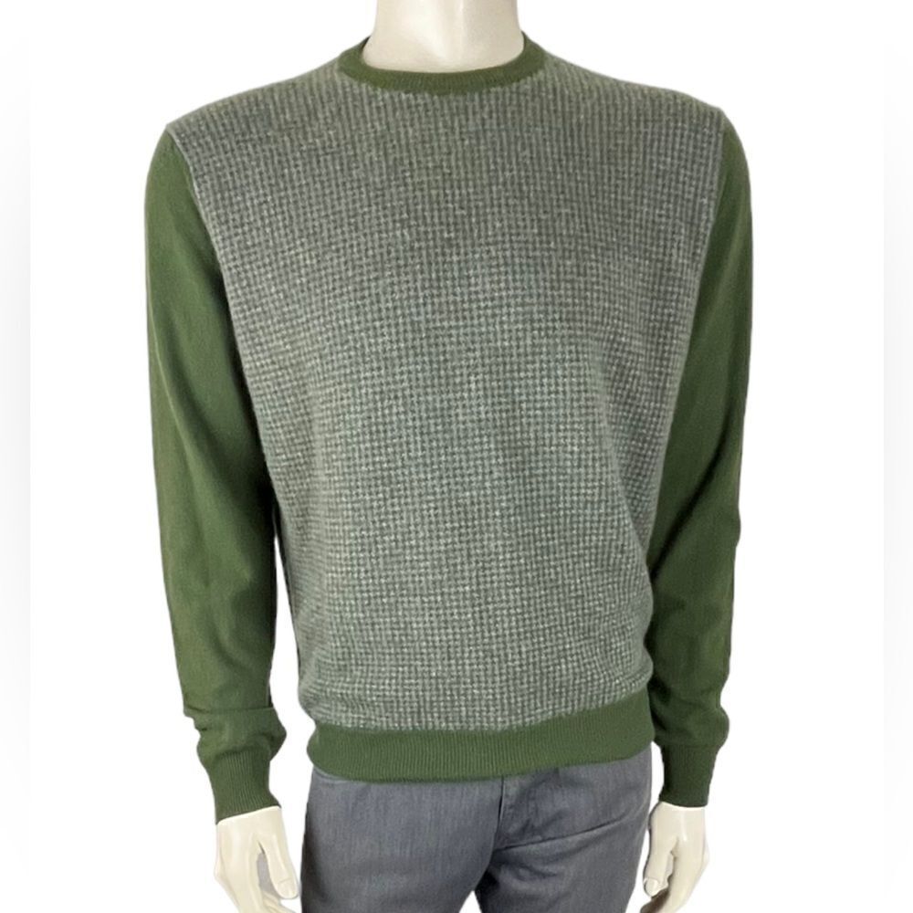 McGeorge - A Division of Ballantyne, Scotland 100% Cashmere Crew Neck Size L